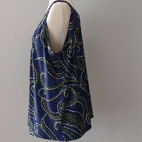 Rafaella Woman Sleeveless Top Size 1X - Picture 4 of 8